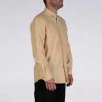 Long Sleeve Button Ups // Mustard (XL)