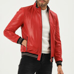 Varsity Jacket // Red (S)