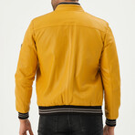 Varsity Jacket // Yellow (S)
