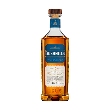 Bushmills Malt 12 Year Old Irish Whiskey // 750 ml