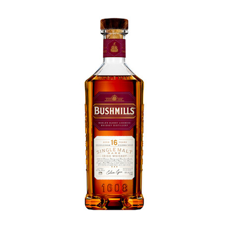Bushmills Malt 16  Year Old Irish Whiskey // 750 ml
