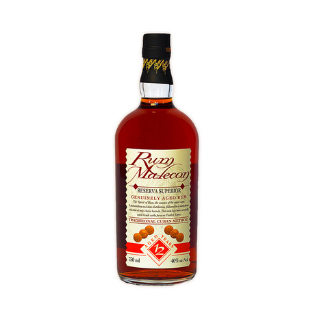 Malecon Reserva Superior 12 Year Old Rum // 750 ml