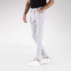 Stretch Trousers // White (30)