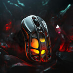 GravaStar Mercury M2 Wireless Gaming Mouse // Stealth Black