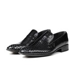 Alligator Loafers  // Black (Euro: 44)