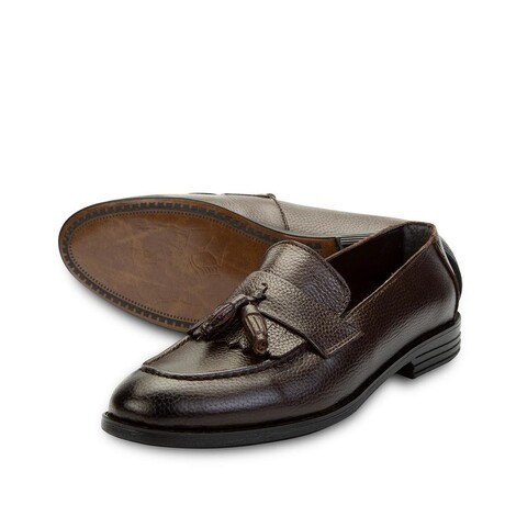 Tassel Loafers // Brown (Euro: 40)