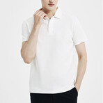 Short Sleeve Polo Shirt V2 // White (L)