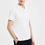 Short Sleeve Polo Shirt V2 // White (L)