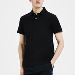 Short Sleeve Polo Shirt V2 // Black (XS)
