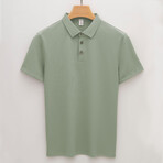 Short Sleeve Polo Shirt // Light Green (XS)