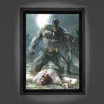 Batman (DKIII The Master Race) Mightyprint™ Wall Art // Backlit LED Frame