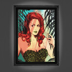 Batman (Poison Ivy) Mightyprint™ Wall Art // Backlit LED Frame