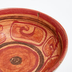 Mayan 'Copador' Polychrome Monkey Bowl // 500-900 AD