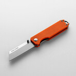 Feather Mini Pocket Knife G10 // D2 Steel (Orange)