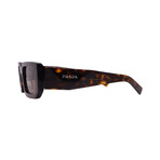 Men's // PR06YS 2AU8C1 Square Sunglasses // Tortiose + Dark Brown
