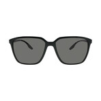 Men's // Sport PS06VS 1AB3M1 Square Sunglasses // Black + Gray Gradient