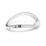 Cartier // 18k White Gold Nouvelle Vague Diamond Ring // Ring Size: 6 // Store Display