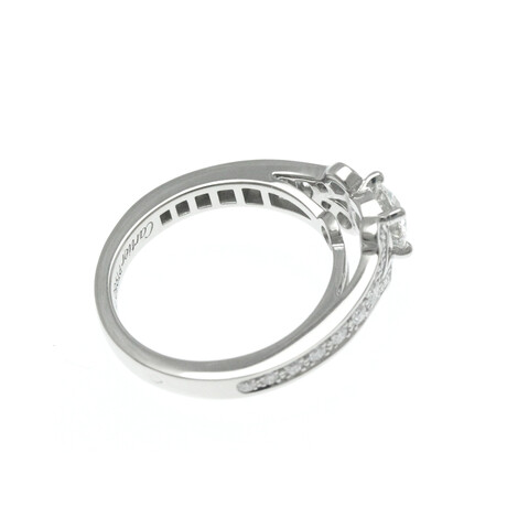 Cartier // Platinum Ballerina Solitaire Diamond Ring I // Ring Size: 5.25 // Store Display
