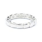 Bulgari // 18k White Gold Serpenti Viper Ring // Ring Size: 6 // Store Display