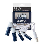 USB Rechargeable Battery Combo AA/AAA // 12 Pack (6 Each)