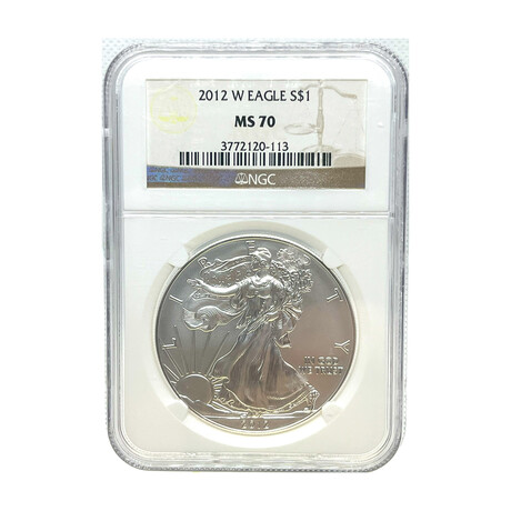 2012 W Silver Eagle NGC MS 70 # 113