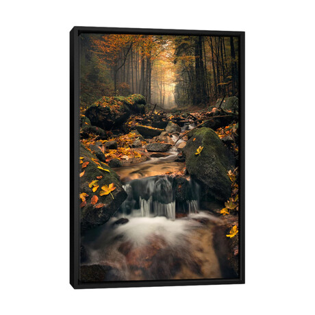 Autumn Jungle by Stefan Hefele (26"H x 18"W x 1.5"D)
