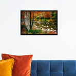 Autumn Landscape, Swift River, White Mountains, New Hampshire, USA by Darrell Gulin (18"H x 26"W x 1.5"D)