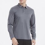 Collared Shirt // Gray (L)