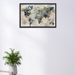 Celestial Map  by Isabelle Z (18"H x 26"W x 1.5"D)