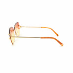 Unisex // Classic C Sunglasses // Brown + Gold + Gradient Brown