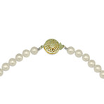14K Yellow Gold Pearl Necklace // 16" // Pre-Owned