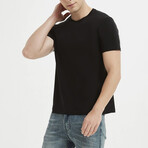 Short Sleeve Crewneck T-Shirt // Black (3XL)
