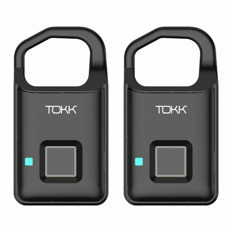 TOKK Travel Fingerprint Lock // 2-Pack