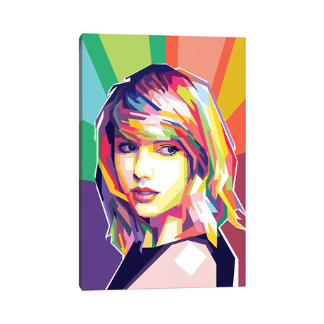 Taylor Swift by Dayat Banggai (26"H x 18"W x 1.5"D)