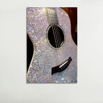 Taylor Swift's Bejeweled Guitar, Country Music Hall Of Fame, Nashville, Tennessee, USA by Cindy Miller Hopkins (26"H x 18"W x 1.5"D)