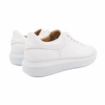 Men's Strada Sneakers // White + Tan (Euro: 40)