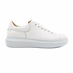 Men's Strada Sneakers // White + Tan (Euro: 44)