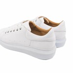 Men's Strada Sneakers // White + Tan (Euro: 43)