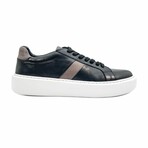 Men's Fazer Sneakers // Black + Beige + White (Euro: 43)