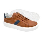 Men's Fazer Sneakers // Orange, Navy Blue + White (Euro: 41)