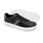 Men's Fazer Sneakers // Black + Beige + White (Euro: 45)