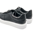 Men's Rush Sneakers // Black + White (Euro: 41)