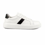 Men's Fazer Sneakers // White + Black (Euro: 41)