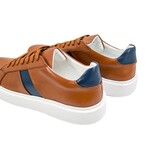 Men's Fazer Sneakers // Orange, Navy Blue + White (Euro: 43)