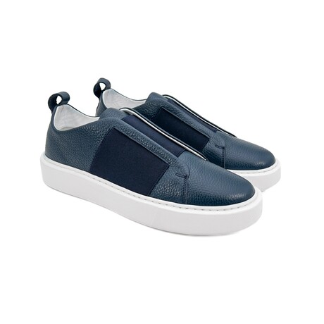 Men's Panigale Sneakers // Navy Blue + White (Euro: 40)