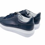 Men's Strada Sneakers // Navy Blue (Euro: 45)