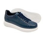 Men's Twin Sneakers // Navy Blue + White (Euro: 41)