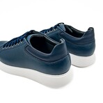 Men's Twin Sneakers // Navy Blue + White (Euro: 43)