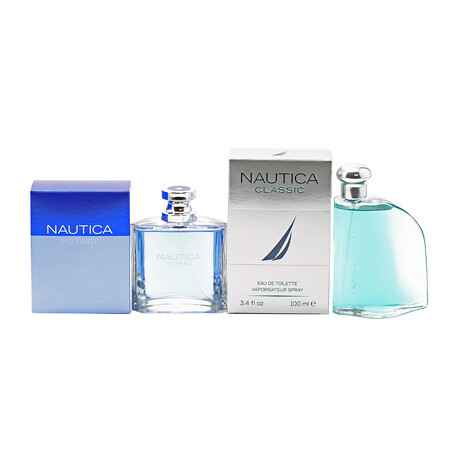 Men's Fragrance // Duo Nautica Classic 3.4 oz / Nautica Voyage 3.4 oz Spray