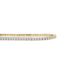14K Yellow Gold Lab-Grown Diamond Tennis Bracelet I // 7" // New